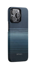 Kryt na mobil Pitaka MagEZ 4 moonrise na Apple Iphone 15 Pro Max čierny/modrý

 obrázok produktu 1 z 4