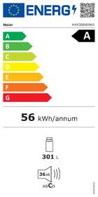 Chladnička Haier H4R306WAH1 biela

 obrázok produktu 1 z 18
