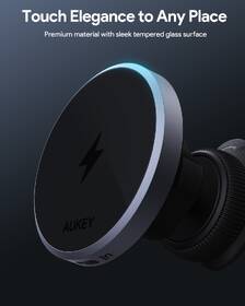 Držiak na mobil Aukey MagFusion Dash Qi sivý

 obrázok produktu 7 z 14