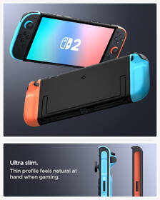 Puzdro Spigen Nano Pop Special Edition  - Nintendo Switch 2 čierne/oranžové

 obrázok produktu 14 z 19