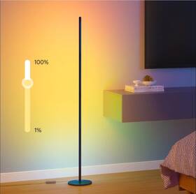 Stojacia lampa Govee RGBW Floor Lamp Lite, Matter čierna

 obrázok produktu 8 z 9
