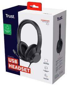 Headset Trust AYDA Max, USB-C/USB-A čierny

 obrázok produktu 7 z 12