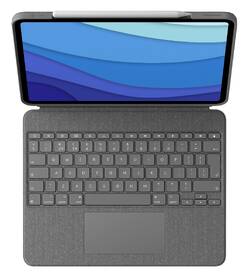 Puzdro na tablet Logitech Combo Touch na Apple iPad Pro 12.9" (5. gen.) UK sivé

 obrázok produktu 1 z 5