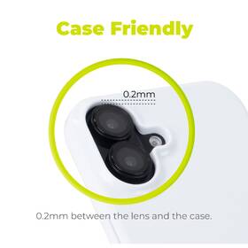 Ochranné sklo šošovky fotoaparátu Mobile Origin Sapphire Lens guards na Apple iPhone 16/16 čierne

 obrázok produktu 6 z 7