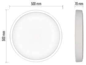 LED stropné svietidlo EMOS GoSmart Ilvi, 45 W, diaľkové ovládanie biele

 obrázok produktu 7 z 13