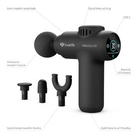 Masážna pištoľ TrueLife RelaxGun G1 čierna

 obrázok produktu 2 z 6