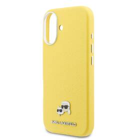 Kryt na mobil Karl Lagerfeld PU Karl and Choupette Heads Pins MagSafe na Apple iPhone 17 žltý

 obrázok produktu 4 z 6