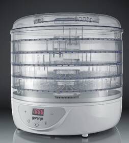 Sušička ovocia Gorenje FDK 24 DW biela/plast

 obrázok produktu 2 z 4