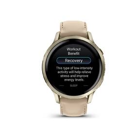 Inteligentné hodinky Garmin Venu 4 - 41 mm + kožený remienok zlaté/béžové

 obrázok produktu 4 z 8