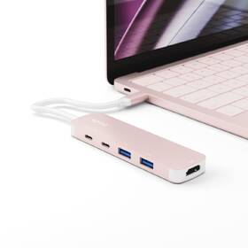 USB Hub Epico UltraHub 5in1 Slim Alu EH15 USB-C ružový

 obrázok produktu 3 z 3