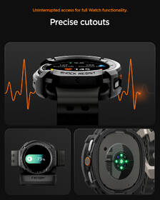 Ochranné puzdro Spigen Rugged Armor na Samsung Galaxy Watch 8 Classic (46mm) čierny

 obrázok produktu 13 z 14