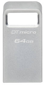 USB flashdisk Kingston DataTraveler Micro Metal 64GB strieborný

 obrázok produktu 1 z 5