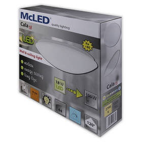 LED stropné svietidlo McLED Cala 18, 18 W, 2700 K biele

 obrázok produktu 9 z 9