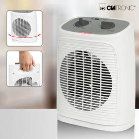 Teplovzdušný ventilátor Clatronic HL 3800 biely

 obrázok produktu 5 z 6