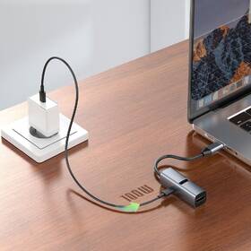 USB Hub Mobile Origin 3in1 CompactHub HB1 sivý

 obrázok produktu 4 z 10