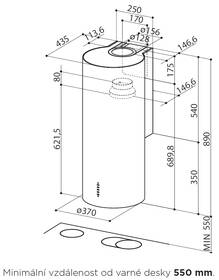 Odsávač pár Faber CYLINDRA EV8 X A37 nerez

 obrázok produktu 3 z 3