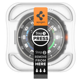 Tvrdené sklo Spigen tR EZ Fit na Samsung Galaxy Watch 8 Classic (46mm) (2 ks) priehľadné

 obrázok produktu 3 z 9