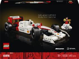 Stavebnica LEGO® Icons 10330 McLaren MP4/4 a Ayrton Senna 

 obrázok produktu 3 z 8