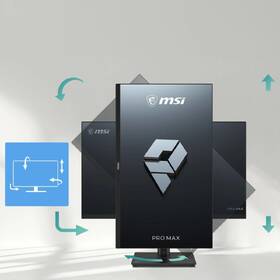 PC all in-one MSI PRO MAX 27TP Z 8MG-002XEU čierny

 obrázok produktu 8 z 8