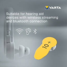 Batéria do načúvacích prístrojov Varta Hearing Aid Battery 10, blistr 6ks 

 obrázok produktu 3 z 5