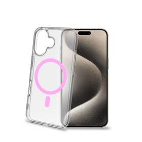 Kryt na mobil Celly Gelskinmag na Apple iPhone 16 ružový/priehľadný

 obrázok produktu 1 z 2