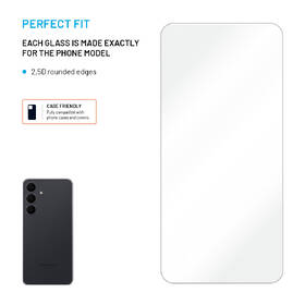 Tvrdené sklo FIXED na Samsung Galaxy S25 FE (2 ks) 

 obrázok produktu 2 z 7