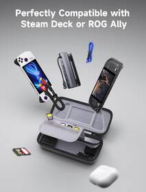 Puzdro JSAUX Carrying Case - Steam Deck sivé

 obrázok produktu 3 z 6