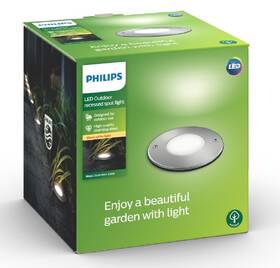 Svietidlo vonkajšie Philips Moss, LED, zápustné nerez

 obrázok produktu 5 z 5