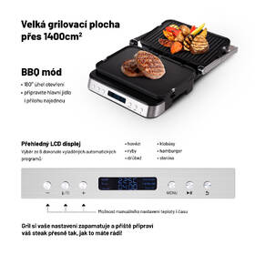 Gril Lauben Contact Deluxe 2000ST 

 obrázok produktu 8 z 12