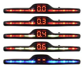 Parkovací asistent Compass 4 senzory, WING, LED display 

 obrázok produktu 3 z 7