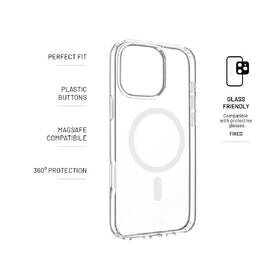 Kryt na mobil FIXED MagPure s podporou Magsafe na Apple iPhone 16 Pro Max priehľadný

 obrázok produktu 1 z 1
