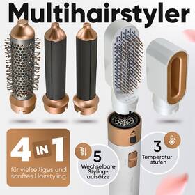 Styler ProfiCare HAS 3132 G biela/zlatá

 obrázok produktu 11 z 16