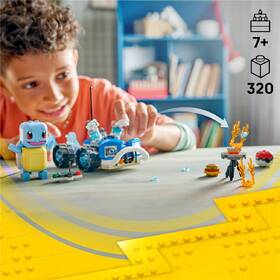 Stavebnica LEGO® Pokémon™ 72156 SMART Play™: Squirtle – dobrodružstvo v Trénerovej bugine 

 obrázok produktu 6 z 9