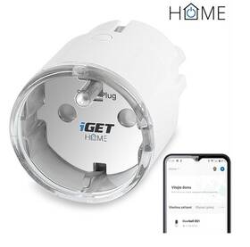 Inteligentná zásuvka iGET HOME Power 1 Wi-Fi zásuvka s meraním spotreby, 3680W biela

 obrázok produktu 1 z 1