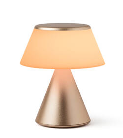 Stolná lampa Lexon Luma S zlatá

 obrázok produktu 8 z 9