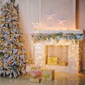 Vianočné osvetlenie ColorWay vnútorné, 100 LED, 3× 0,6m, IP20, USB, teplá biela 

 obrázok produktu 12 z 12