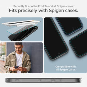 Tvrdené sklo Spigen tR EZ Fit na Google Pixel 9a (2ks) 

 obrázok produktu 11 z 12