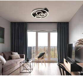 LED stropné svietidlo GLOBO Darryl I, 40 W čierne

 obrázok produktu 6 z 6