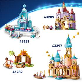 Stavebnica LEGO® │ Disney 43283 Popoluškin zámok a zvieratká 

 obrázok produktu 7 z 9
