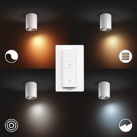 Bodové svietidlo Philips Pillar White Ambiance Spot, bez ovládača biele

 obrázok produktu 2 z 4