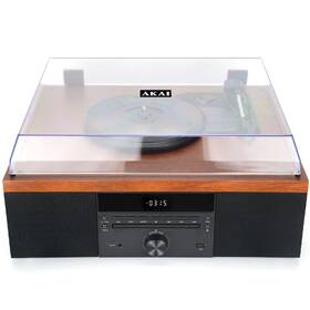 Mikro HiFi systém AKAI ATT-14BT, s gramofonem čierny/hnedý

 obrázok produktu 2 z 5