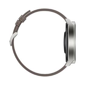 Inteligentné hodinky Huawei Watch GT 3 Pro 46 mm - Light Titanium Case + Gray Leather Strap 

 obrázok produktu 4 z 6