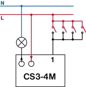 Spínač časový Elektrobock CS3-4M pod vypínač 

 obrázok produktu 2 z 2
