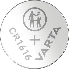 Batéria lítiová Varta CR1616, blister 1ks 

 obrázok produktu 1 z 2