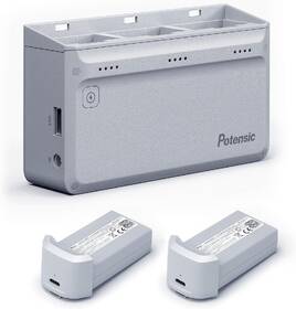 Nabíjačka Potensic Atom 60W More Power, AC adaptér, 2× batéria 

 obrázok produktu 1 z 3