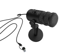 Mikrofón Genesis RADIUM 350D Dynamic, USB čierny

 obrázok produktu 1 z 6