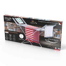 Sušiak na bielizeň Adler AD7821 

 obrázok produktu 7 z 7