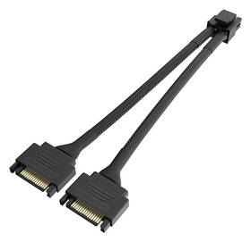 Adaptér AKASA Dual SATA na 8P CPU, 18AWG, 15cm čierny

 obrázok produktu 5 z 5