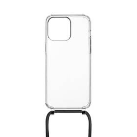 Kryt na mobil FIXED Pure Neck s čiernou šnúrkou na krk pre Apple iPhone 15 Pro Max priehľadný

 obrázok produktu 1 z 2