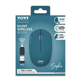 Myš PORT CONNECT Wireless COLLECTION modrá

 obrázok produktu 8 z 8